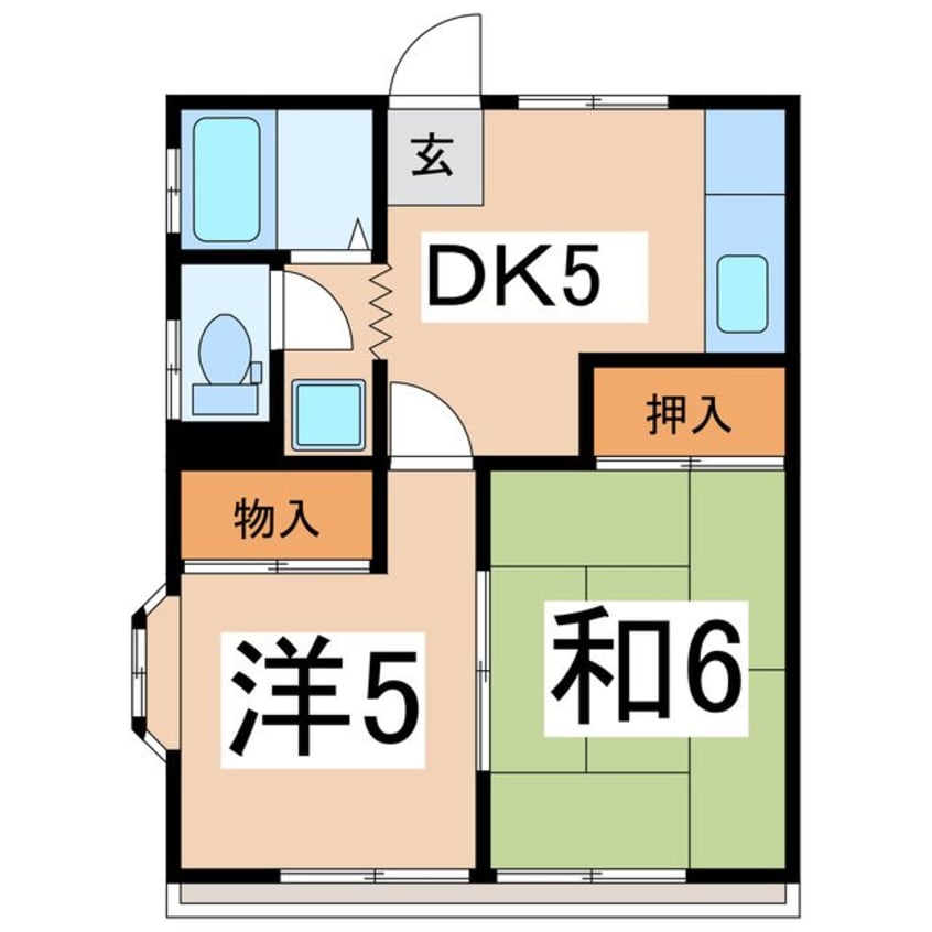 間取図 カーサ万力