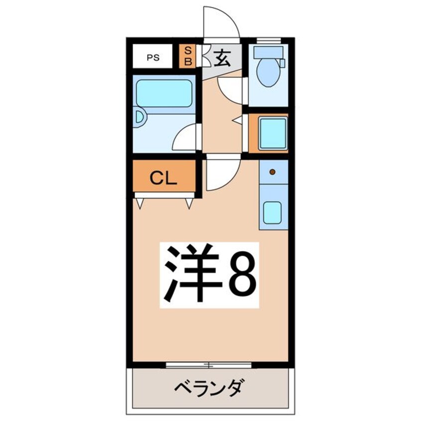 間取図 メイプルＳＴ