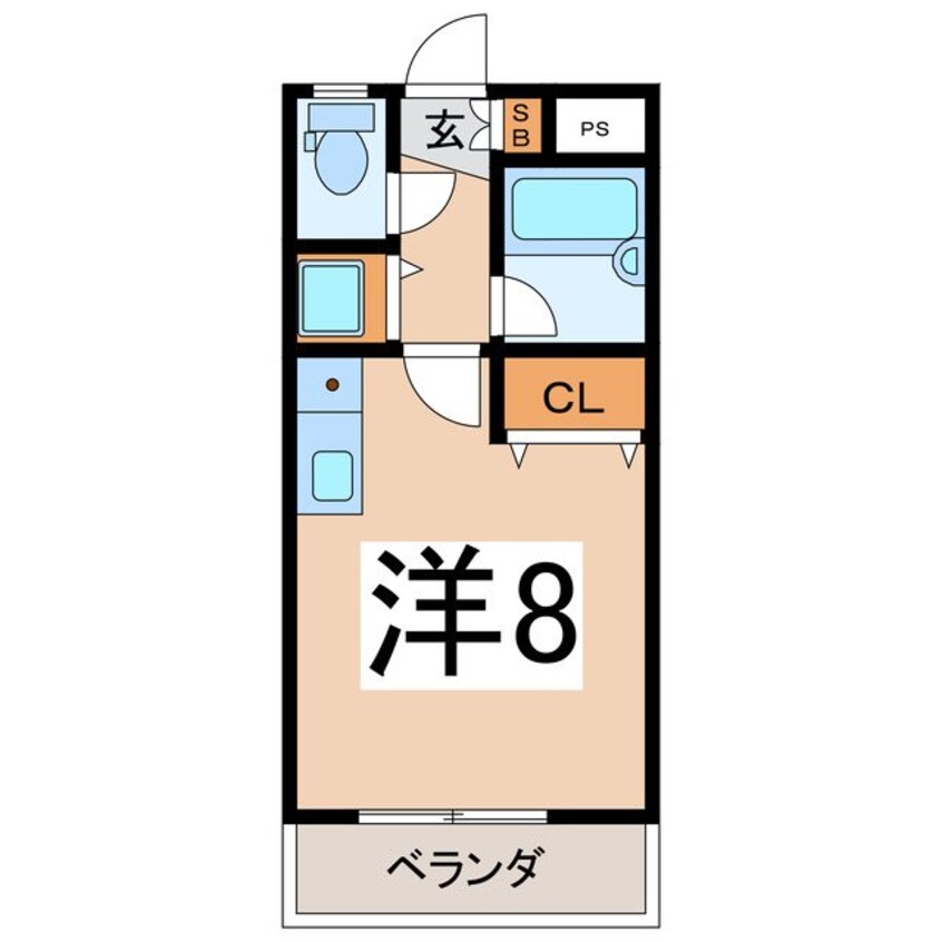 間取図 メイプルＳＴ
