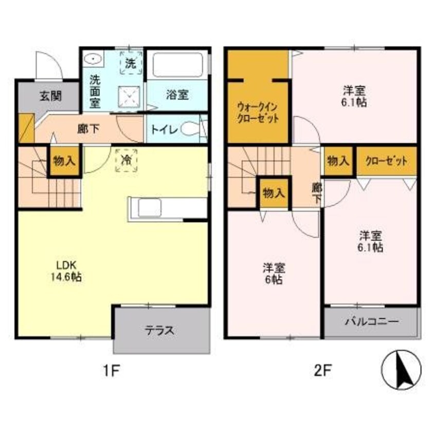 間取図 ドエルコート里吉 C