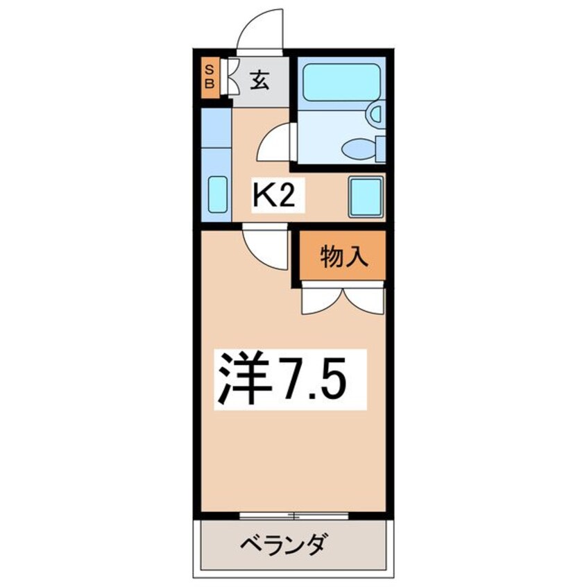 間取図 サトーハイツ