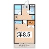 サンハイツ飯野 1Rの間取り
