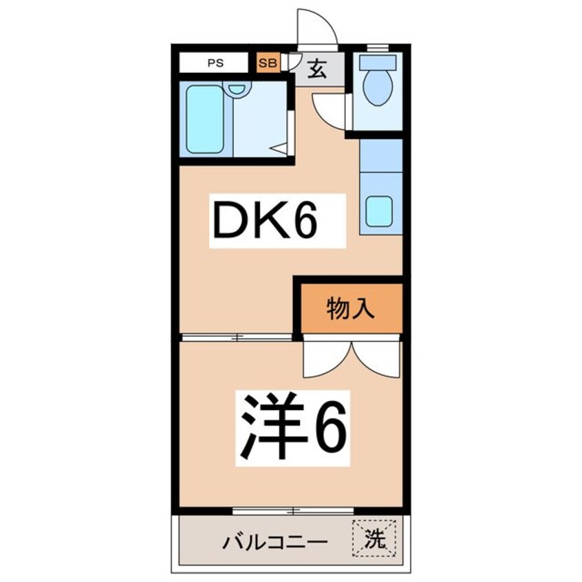 間取図 エムズ・ハイツ