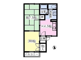 間取図 グレープハイツB