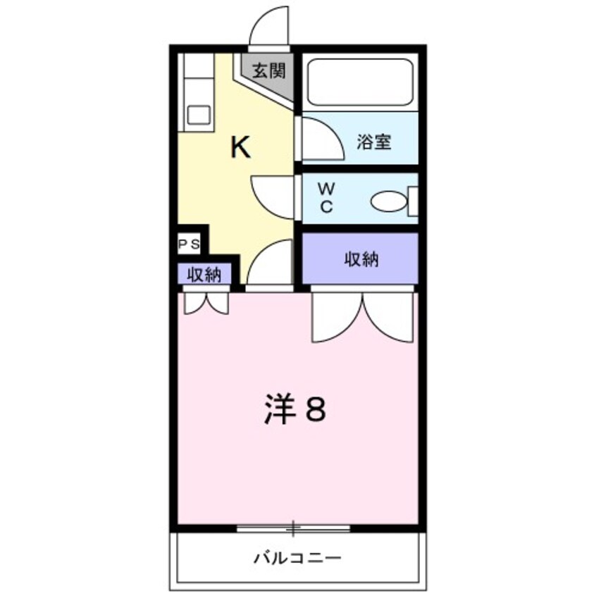 間取図 マンション加賀美