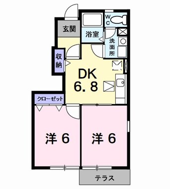 間取図 ジェルメ