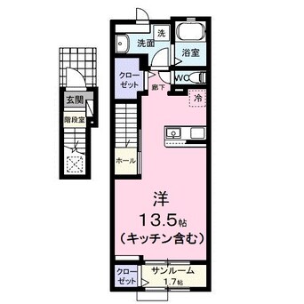間取図 エテルノ　Ｙ　Ａ