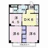 ピュアコート 3DKの間取り