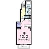 グリーンビレッジＣ 1Rの間取り