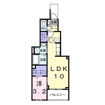 間取図 ワンズ　ホーム　ヴィレッジ　II