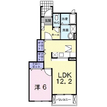 間取図 マーベラス　ガーデンＣ
