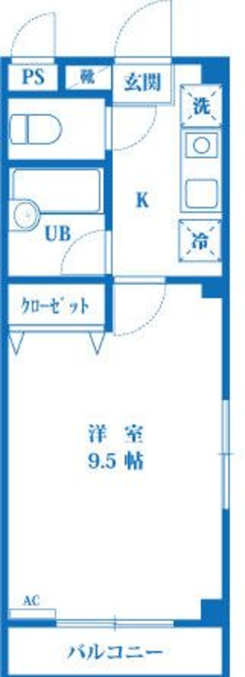 間取図 ファミーユよもぎA棟
