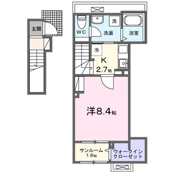 間取図 リバティ　アイランド