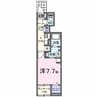 グレイス横根 1Kの間取り