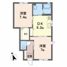 モダンヴィレッジ 2DKの間取り