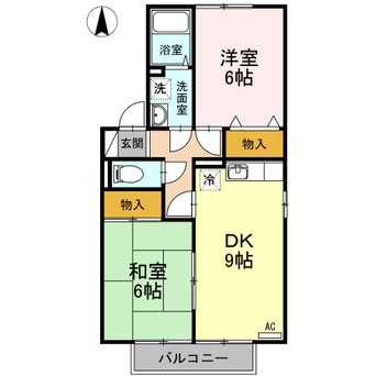 間取図 グランドソレーユS