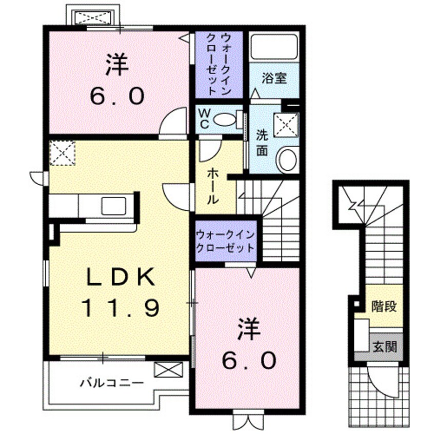 間取図 アールタージュ