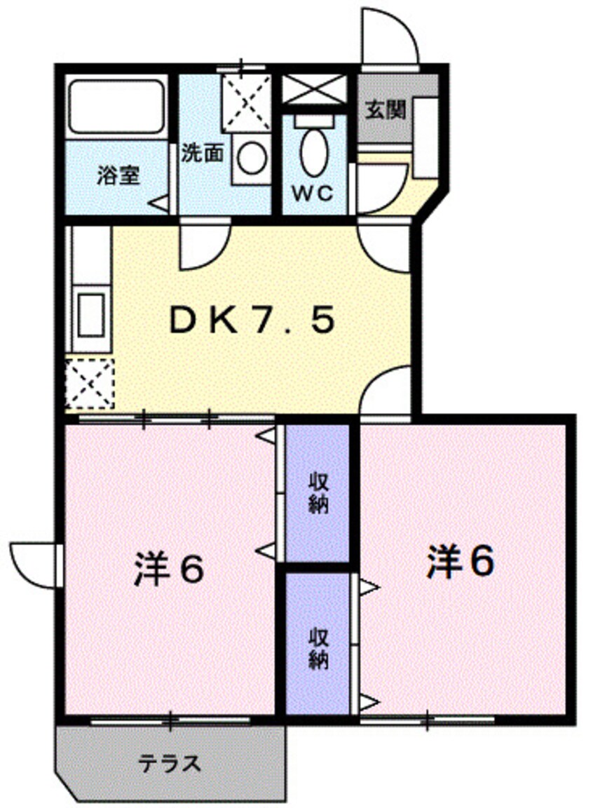 間取図 セレッソヒルズ