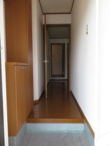 落ち着いた玄関です ソレアード