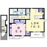 サン住吉双葉Ⅰ 1LDKの間取り
