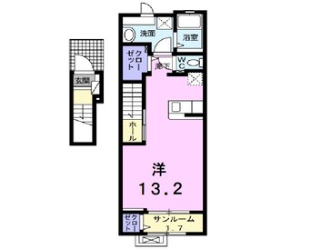 間取図 シャンド・フルール　Ｙ