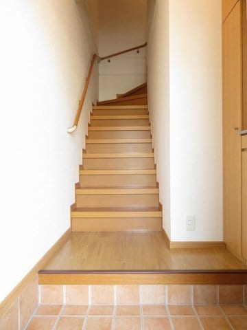 落ち着いた玄関です アランチェート