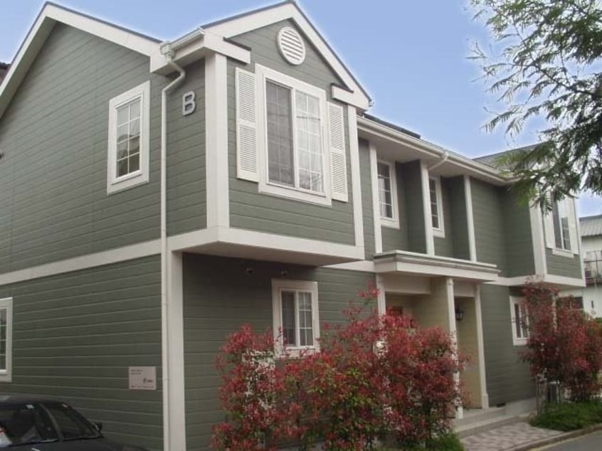 きれいな外観です シャン・マンダリ－ヌＭ　Ｂ