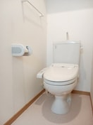 落ち着いたトイレです ジェルメ・メジェール山越