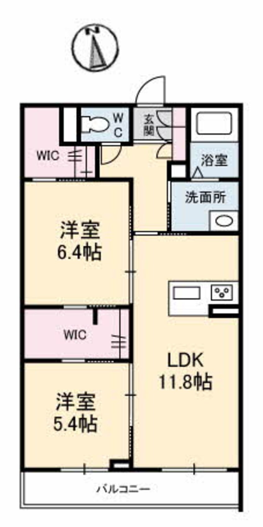 間取図 べレオ生石