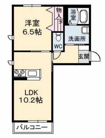 間取図 エターナル・グリーン2