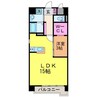 ヴィゴーレ道後 1LDKの間取り