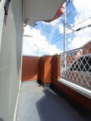 陽当たり良好なバルコニーです シュピーレン空港通Ｂ