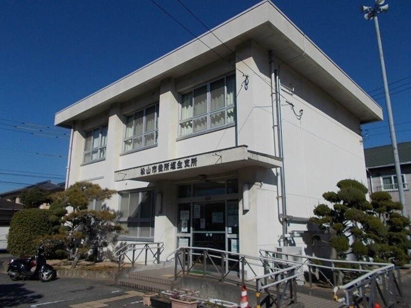松山市役所垣生支所様まで1300m ボヌール・Ｋ　Ｂ
