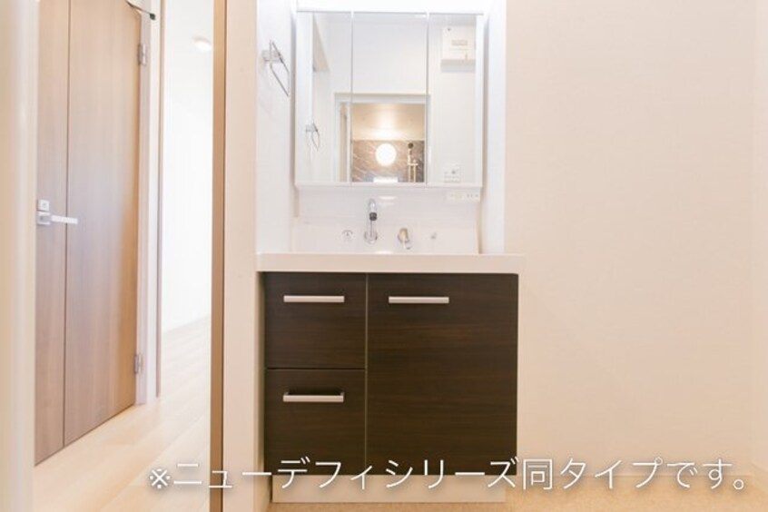 スペースが確保できる洗面所です ココル