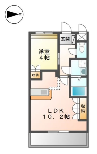 間取図 プラムガーデンYouki