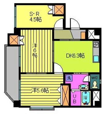 間取図 M＆P－７