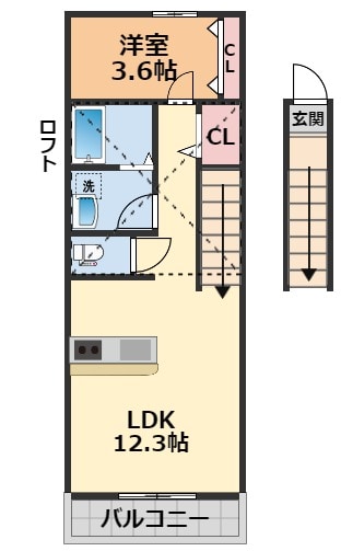 間取り図 Partenaire　Kumanodai　Revelize.