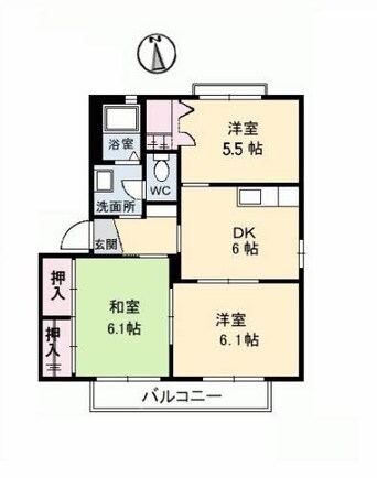 間取図 メゾン志津川