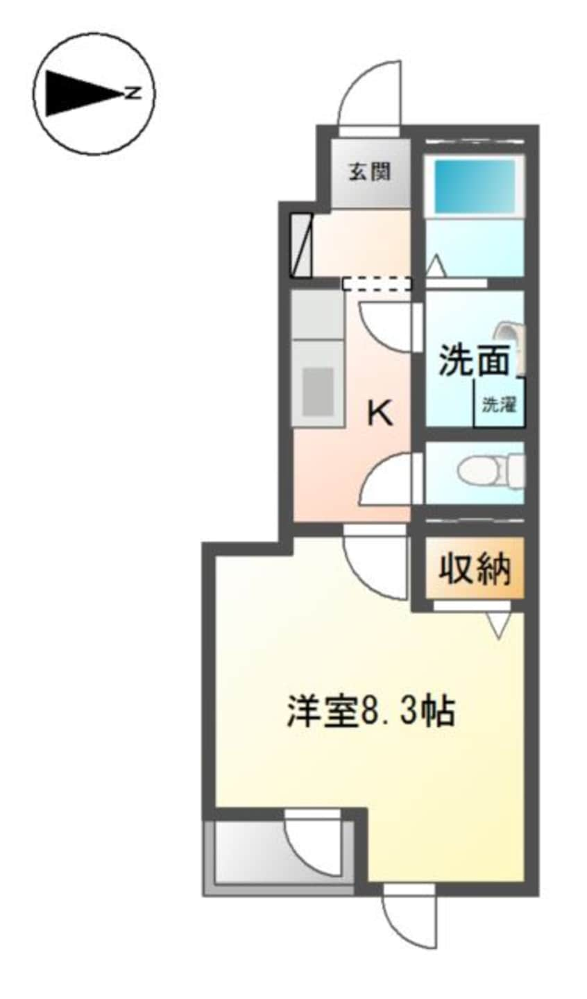 間取図 ピューロアクア