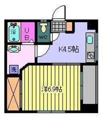 間取図 第93杉フラットＲＡＮＺＡ