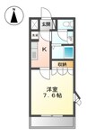 STRADA saya 1Kの間取り