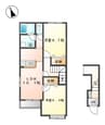 ルミナスひばりヶ丘 2LDKの間取り