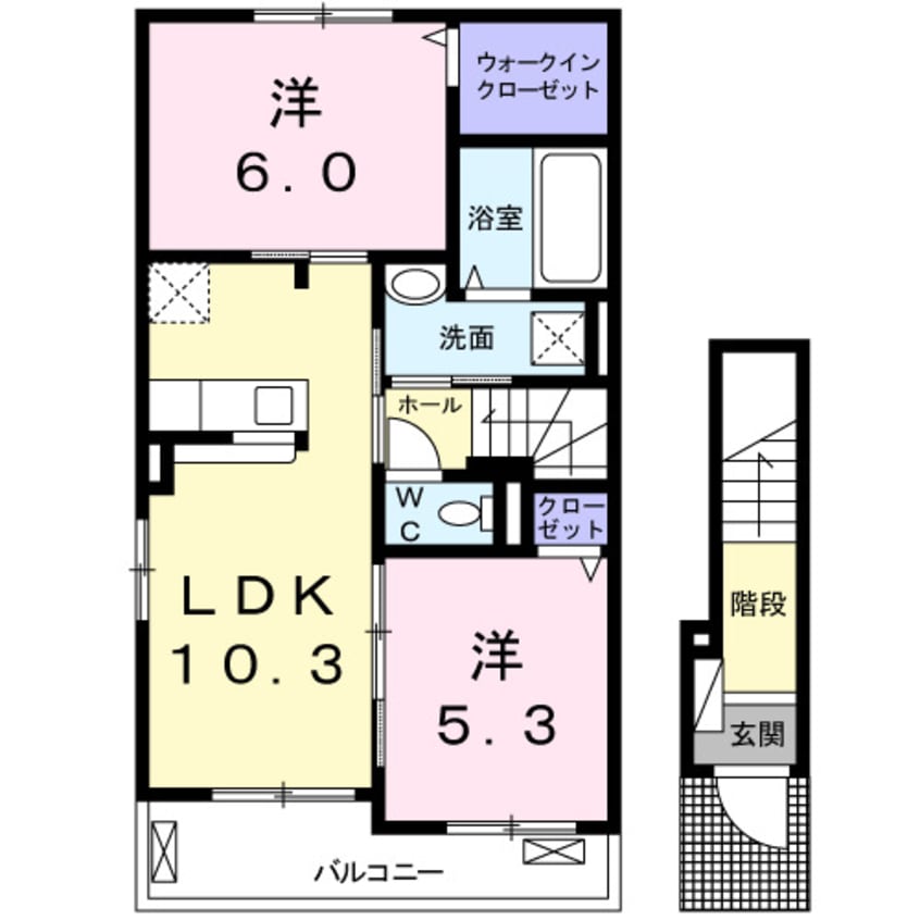間取図 グラース・メゾン