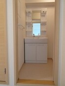 スペースが確保できる洗面所です ブリーゼ