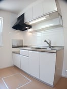 お料理しやすいキッチンです フロイデ北斎院