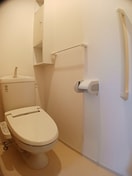 シンプルで使いやすいトイレです フロイデ北斎院