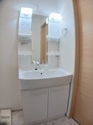 スペースが確保できる洗面所です フロイデ北斎院