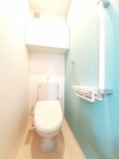 落ち着いた色調のトイレです グレイス・レジデンスＭ