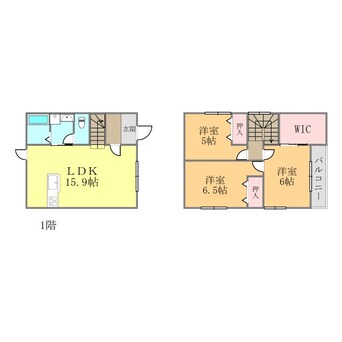 間取図 ラフィネ持田町
