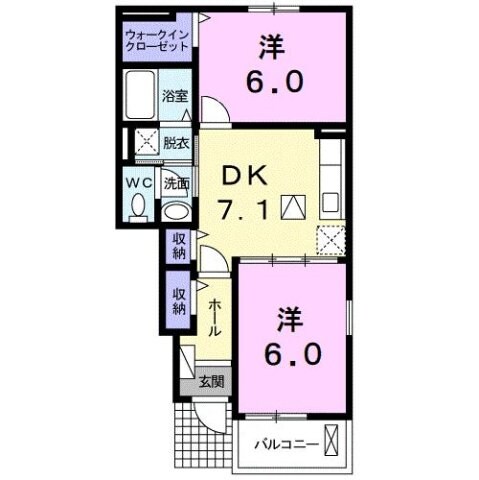 間取り図 パークサイド椿